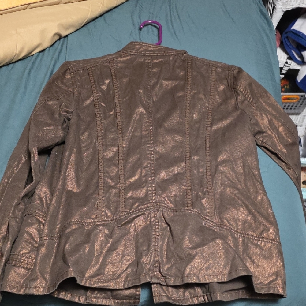 Women's Brown Jacket - Picture 5 of 5